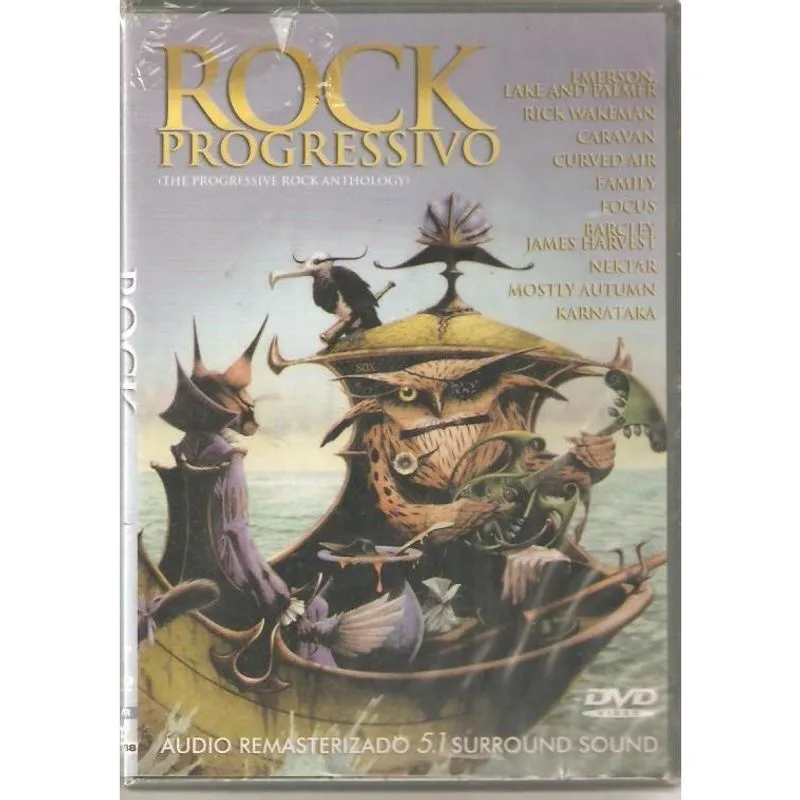 Dvd Rock Progressivo