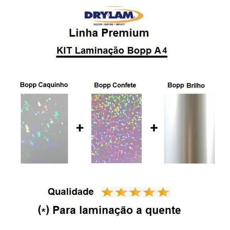 Kit Bopp Holográfico + Brilho - 24 Folhas A4 (32 X 22 Cm)