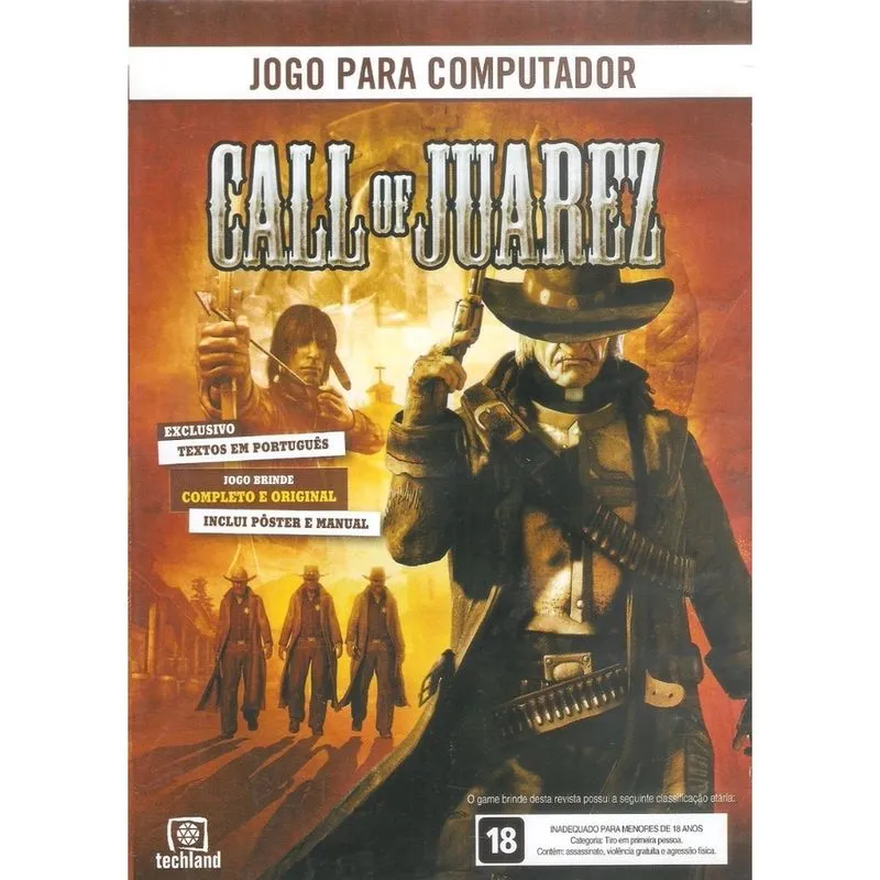Dvd Call Of Juarez - Jogo Para Computador