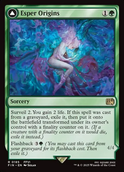 Esper Origins // Summon: Esper Maduin (185) Foil / Near Mint