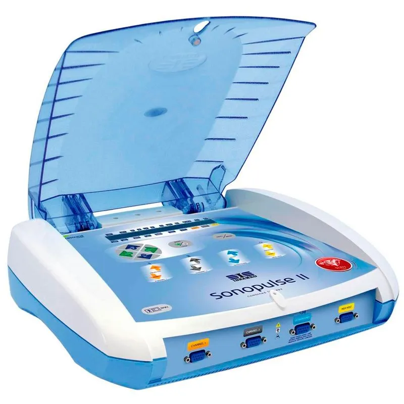 Aparelho De Ultrassom Sonopulse Ii 1.0 Mhz E 3.0 Mhz Ibramed Bivolt Ibramed