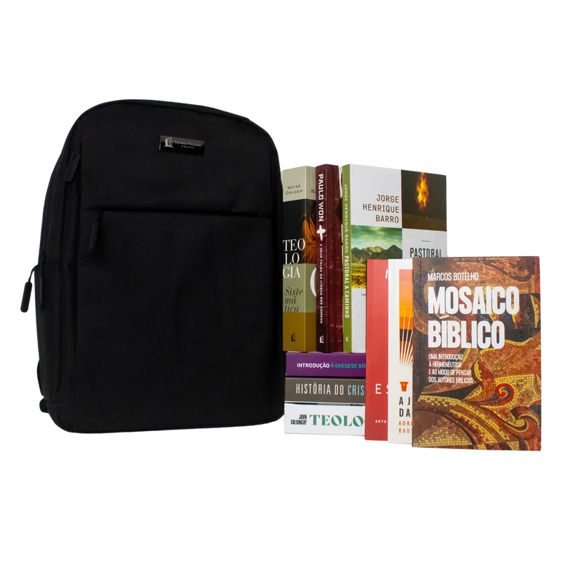 Minha Biblioteca Teológica + Mochila Thomas Nelson | Edição Limitada Brochura