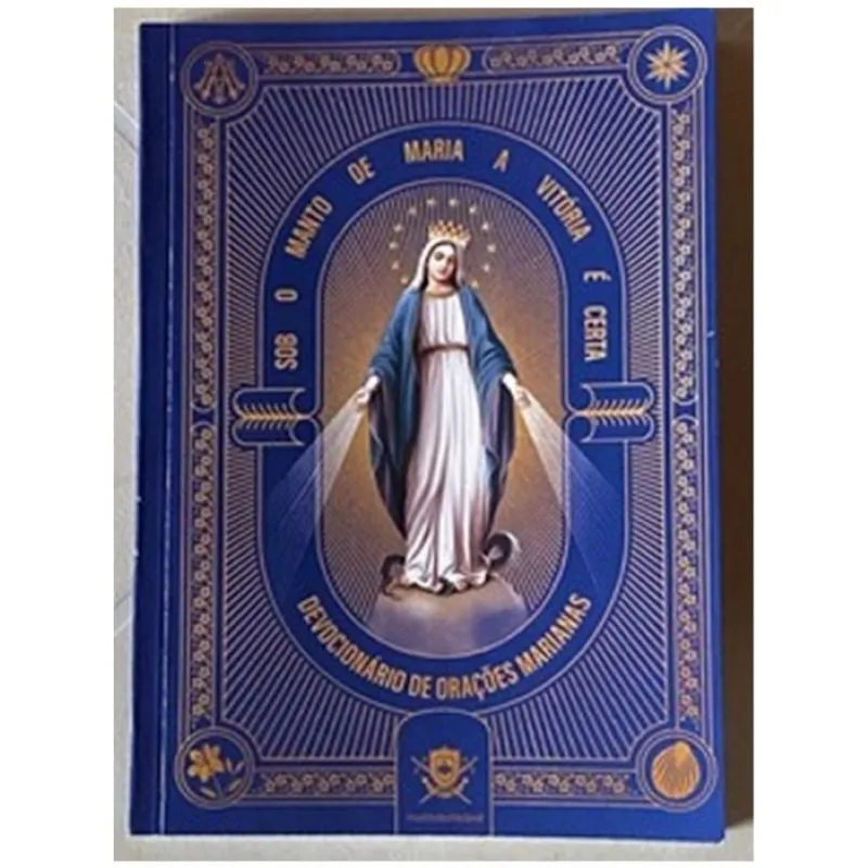 Sob o manto de Maria a vitória é certa - Devocionário de orações marianas + brinde medalha milagrosa