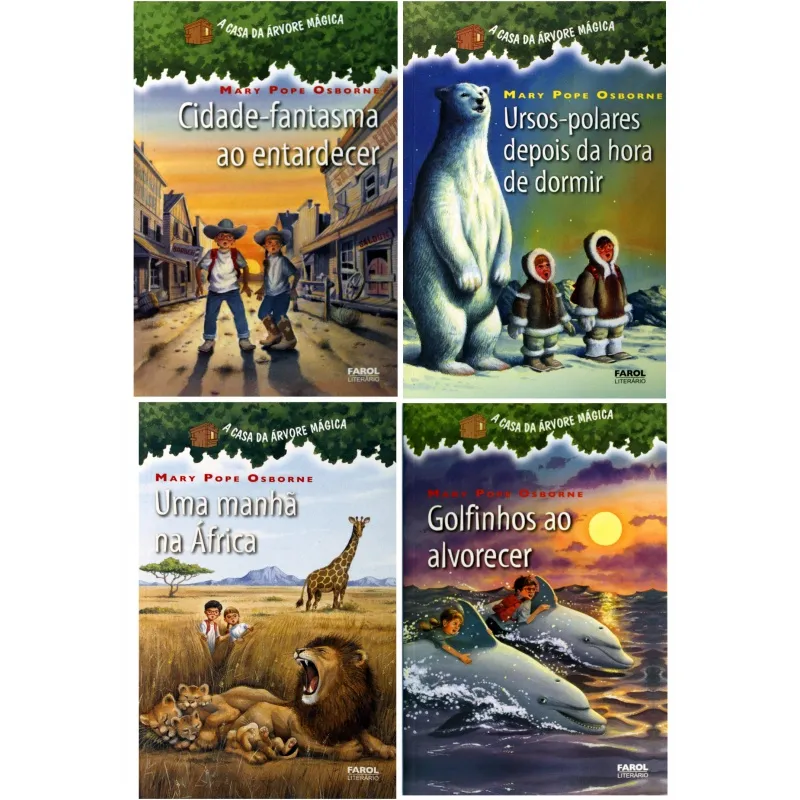 Coleção A Casa da Árvore Mágica - Volumes 9 ao 12