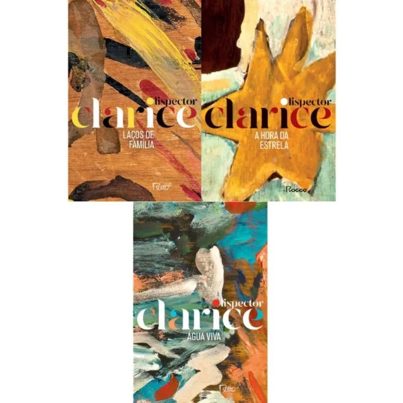 Kit Clarice Lispector: Laços De Família + A Hora Da Estrela + Água Viva: Edições Comemorativas
