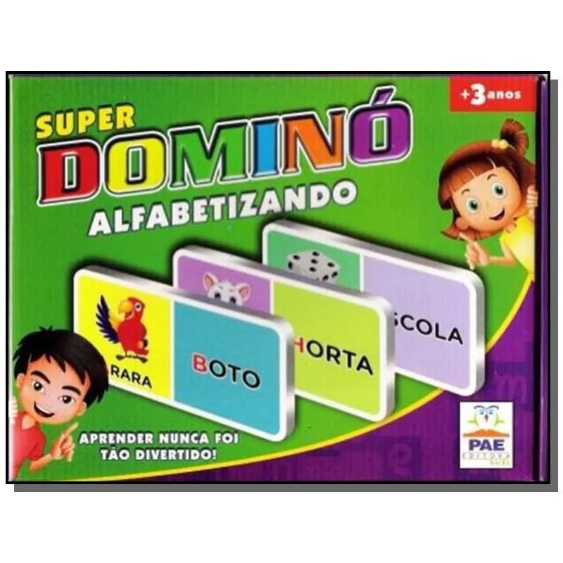 SUPER DOMINÓ - ALFABETIZANDO