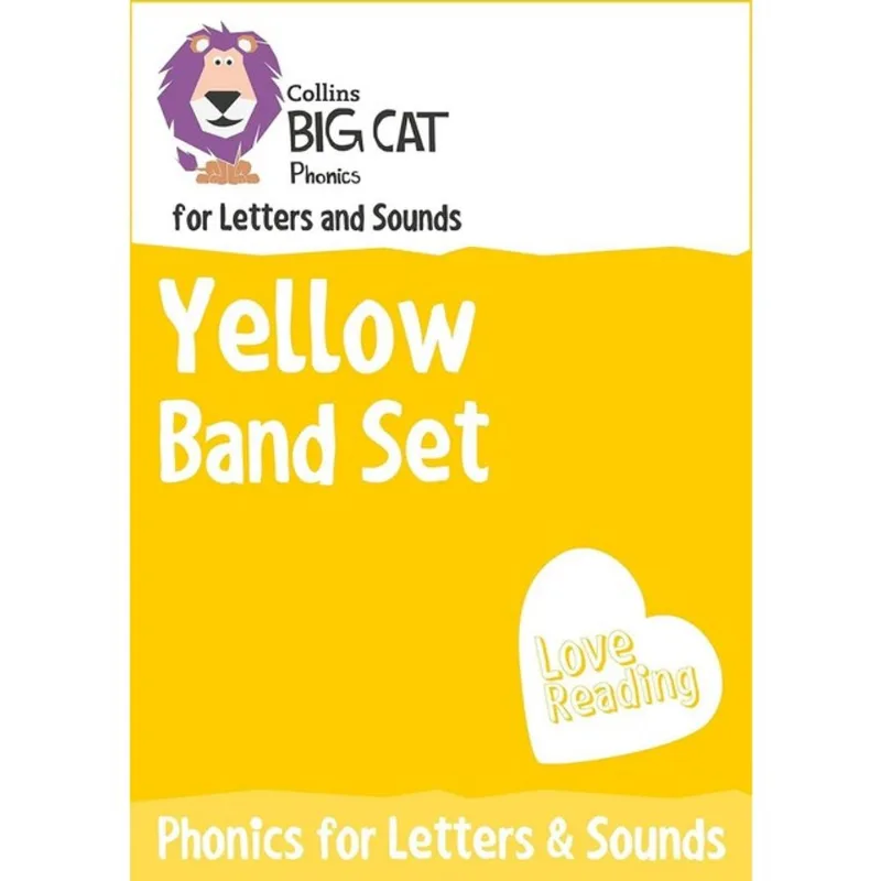 COLLINS BIG CAT SETS - PHONICS FOR LETTERS AND SOUNDS YELLOW BAND SET