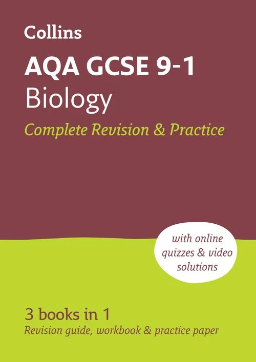 AQA GCSE 9-1 Biology All-in-One Complete Revision and Practice: Ideal for the 2027 and 2028 exams includes online edition, quizzes and video solutions (Collins GCSE Grade 9-1 Revision) Paperback