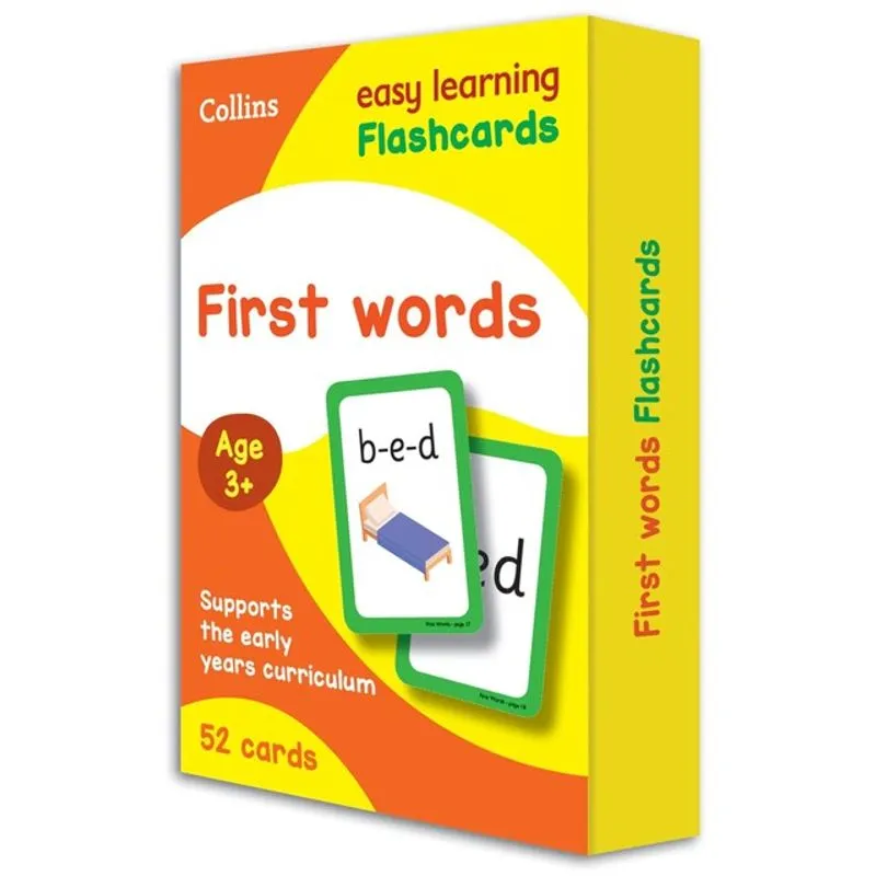 COLLINS EASY LEARNING PRESCHOOL - FIRST WORDS FLASHCARDS
