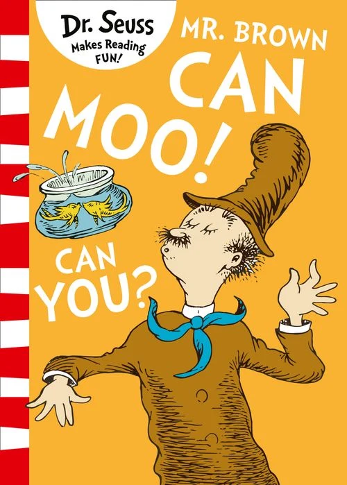 Mr. Brown Can Moo! Can You? Paperback Blue Back Book edition