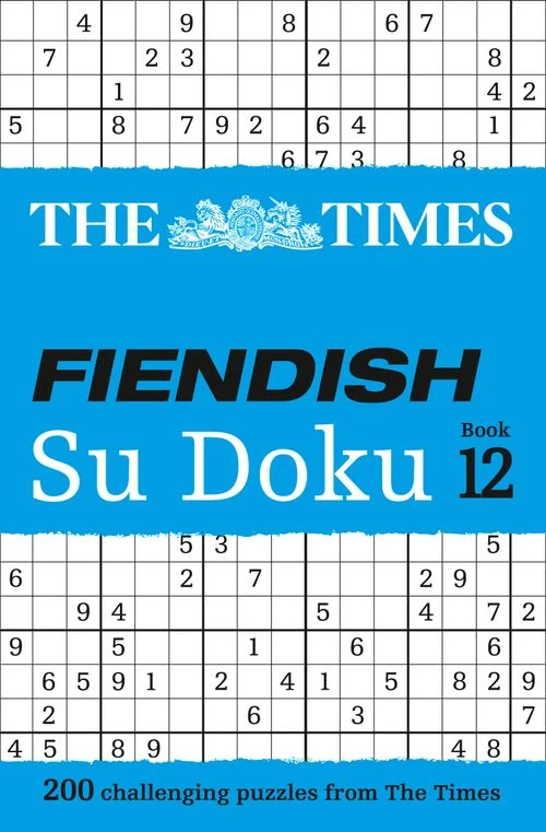 The Times Fiendish Su Doku Book 12: 200 challenging puzzles from The Times (The Times Su Doku) Paperback