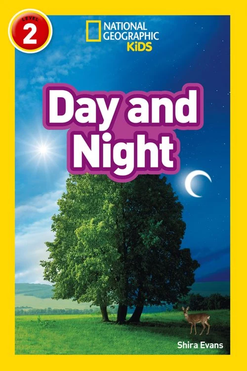 Day and Night: Level 2 (National Geographic Readers) Paperback
