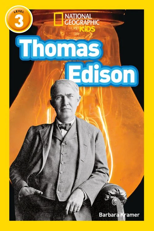 Thomas Edison: Level 3 (National Geographic Readers) Paperback