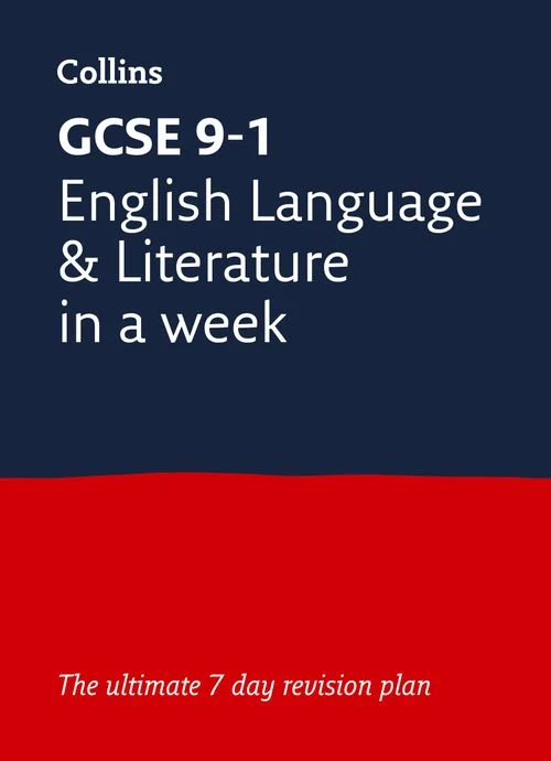 GCSE 9-1 English Language and Literature In A Week: Ideal for the 2027 and 2028 exams (Collins GCSE Grade 9-1 Revision) Paperback
