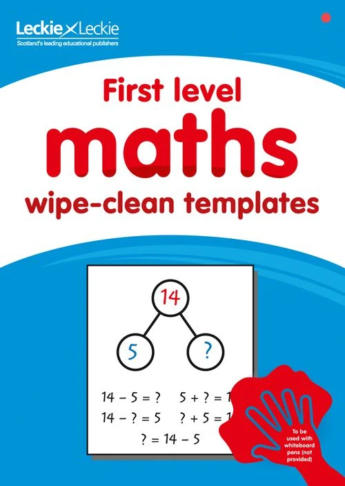 First Level Wipe-Clean Maths Templates for CfE Primary Maths: Save Time and Money with Primary Maths Templates (Primary Maths for Scotland) Other Book Media Format