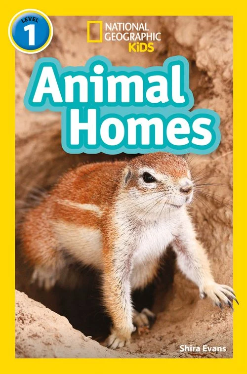 Animal Homes: Level 1 (National Geographic Readers) Paperback
