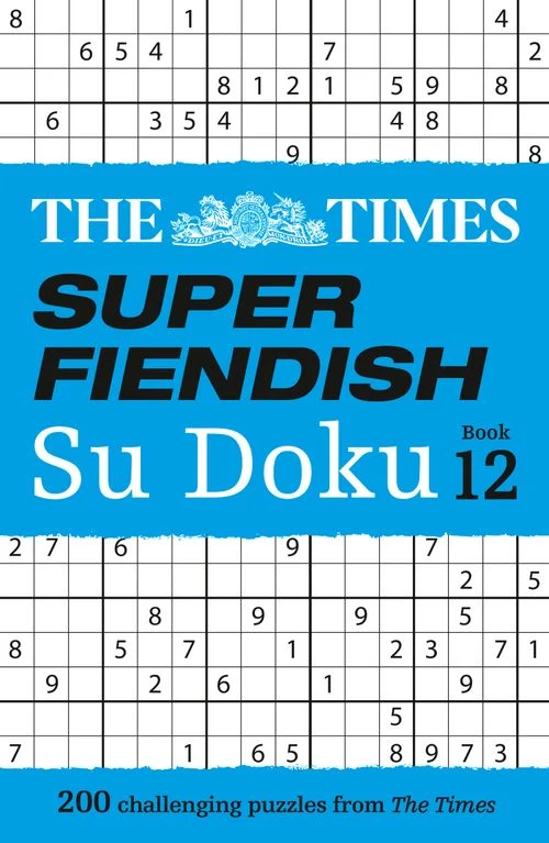 The Times Super Fiendish Su Doku Book 12: 200 challenging puzzles (The Times Su Doku) Paperback