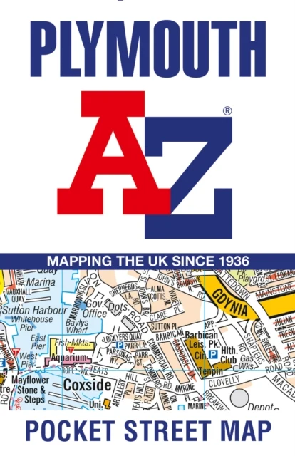 Plymouth A-Z Pocket Street Map