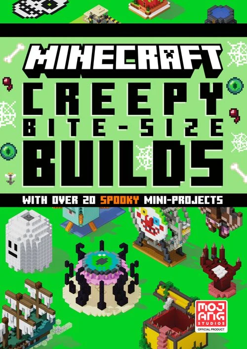 Minecraft Creepy Bite-Size Builds Hardback
