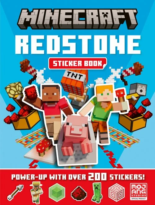 Minecraft Redstone Sticker Book Paperback