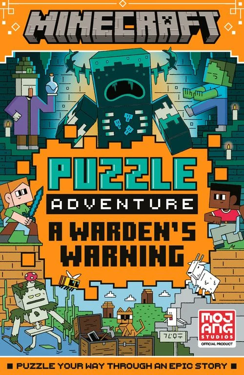 Minecraft Puzzle Adventure: A Warden's Warning Paperback