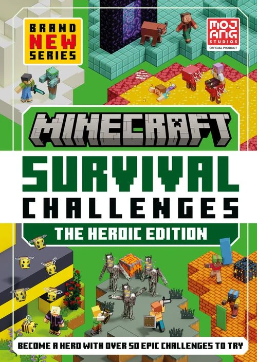 Minecraft Survival Challenges: The Heroic Edition Hardback