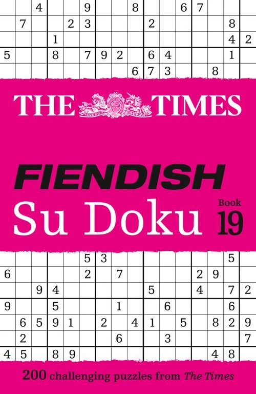 The Times Fiendish Su Doku Book 19: 200 challenging Su Doku puzzles (The Times Su Doku) Paperback