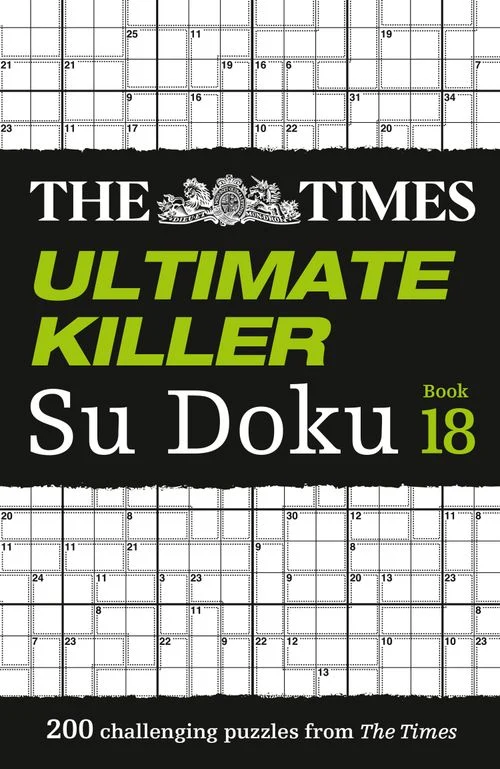 The Times Ultimate Killer Su Doku Book 18: 200 of the deadliest Su Doku puzzles (The Times Su Doku) Paperback