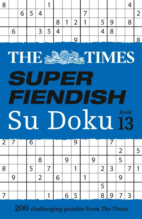 The Times Super Fiendish Su Doku Book 13: 200 challenging puzzles (The Times Su Doku) Paperback
