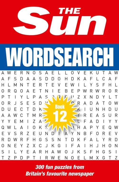 The Sun Wordsearch Book 12: 300 fun puzzles from Britain’s favourite newspaper (The Sun Puzzle Books) Paperback