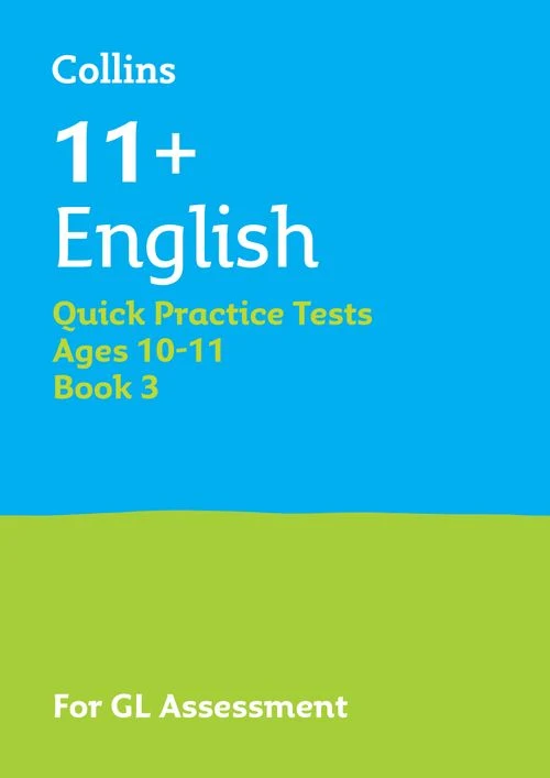 Collins 11+ Practice – 11+ English Quick Practice Tests Age 10-11 (Year 6) Set C: For the 2026 GL Assessment Tests Paperback