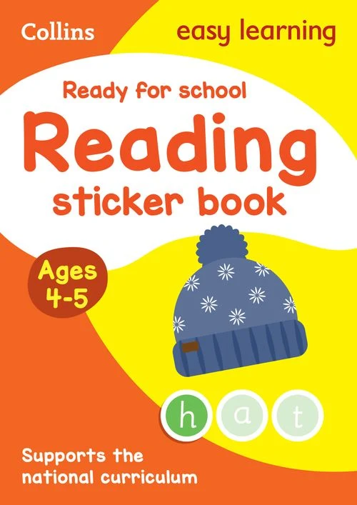 Easy Learning – Ready for school: reading Sticker Book Ages 4-5 Paperback