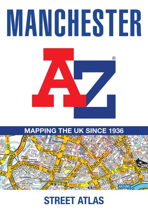 Manchester A-Z Street Atlas: Accurate street map for easy navigation (A5) Paperback
