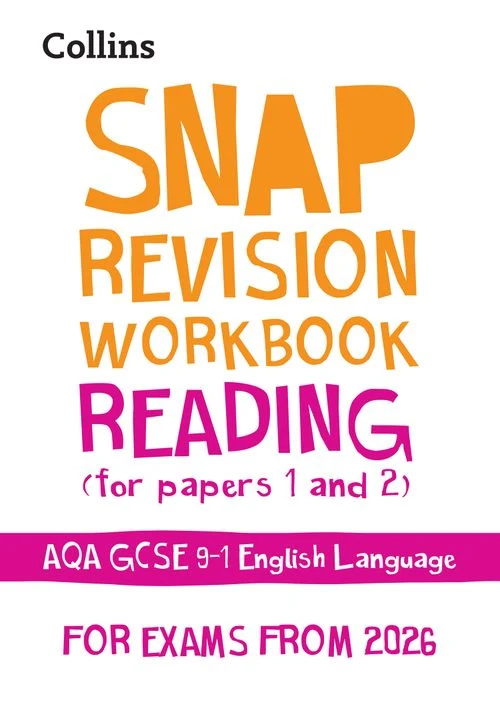 AQA GCSE 9-1 English Language Reading (Papers 1 & 2) Workbook: Ideal for the 2027 and 2028 exams (Collins GCSE Grade 9-1 SNAP Revision) Paperback