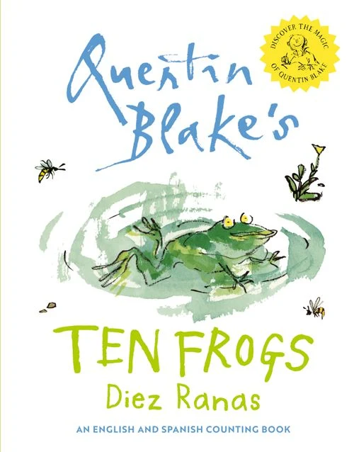 Ten Frogs: Diez Ranas: A Book About Counting in English and Spanish Hardback