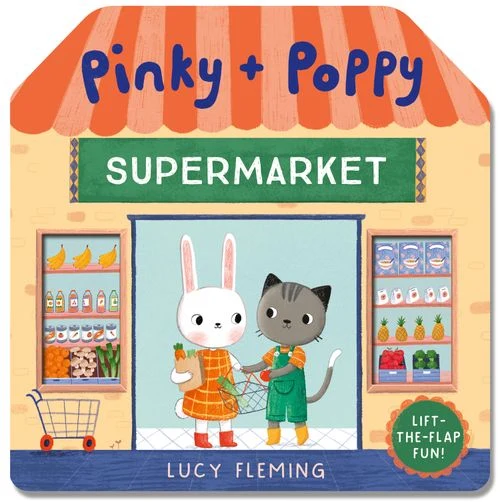 Pinky and Poppy: Supermarket (Pinky and Poppy) Board Book