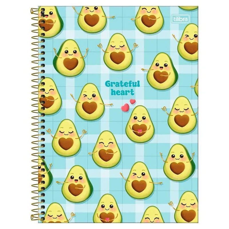 Caderno Univ 10 Matéria 160Fls Abacute Verde Tilibra