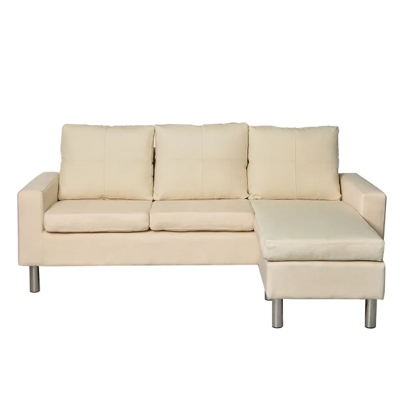 Sillón Esquinero Ecocuero Dpt108 Camel