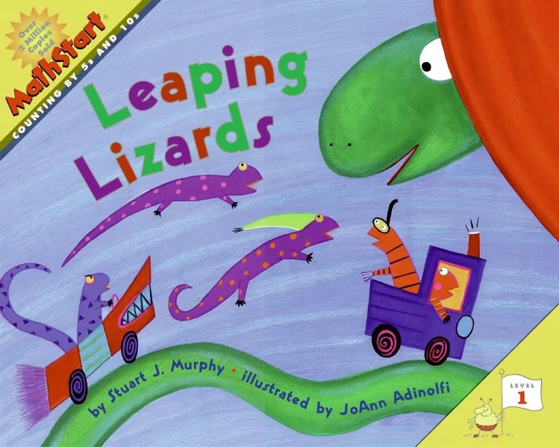Leaping Lizards: MathStart Level 1: Counting by 5s and 10s (MathStart 1 20) Paperback