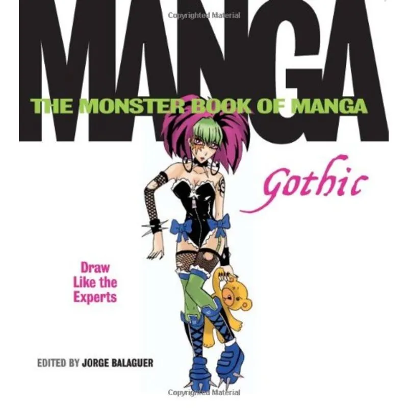 MONSTER BOOK OF MANGA GOTHIC
