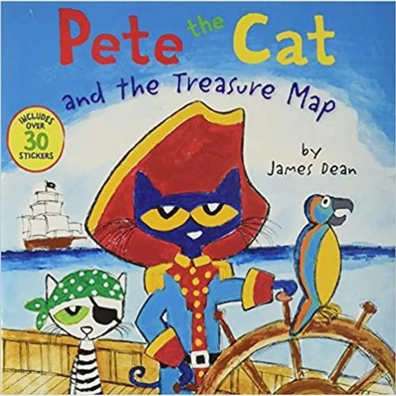 PETE THE CAT AND THE TREASURE MAP