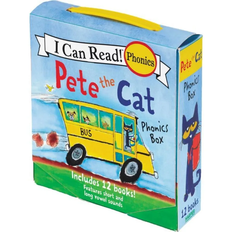 PETE THE CAT 12-BOOK PHONICS FUN!