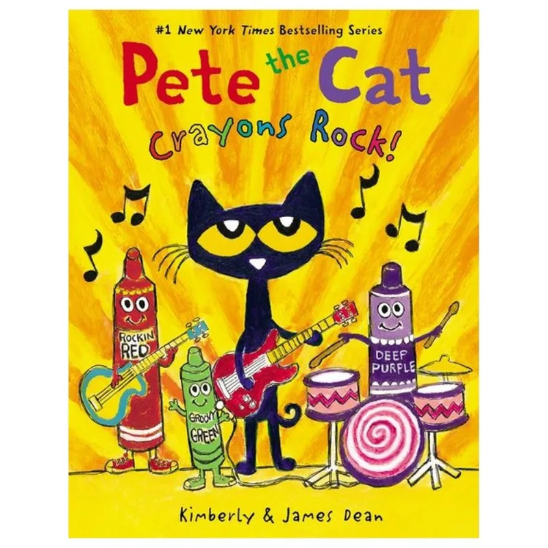 PETE THE CAT -CRAYONS ROCK!