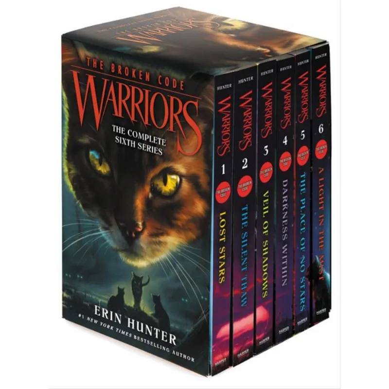 WARRIORS - THE BROKEN CODE BOX SET - VOLUMES 1 TO 6