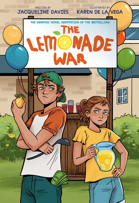 The Lemonade War Graphic Novel Paperback