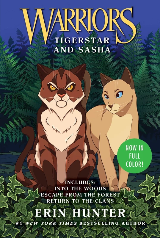 Warriors: Tigerstar and Sasha: 3 Full-Color Warriors Books in 1 (Warriors: Tigerstar and Sasha 1) Paperback