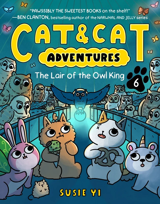 Cat & Cat Adventures: The Lair of the Owl King: A Graphic Novel (Cat & Cat Adventures 6) Paperback