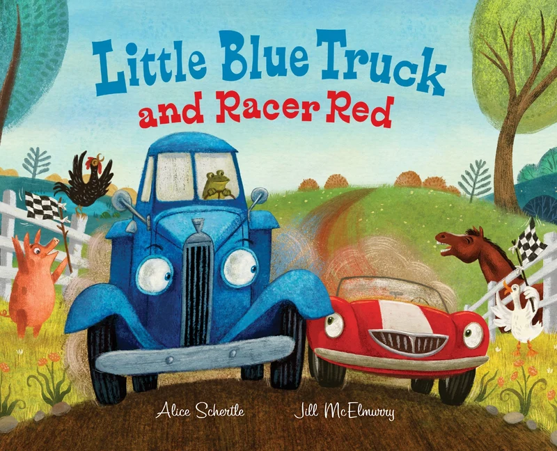 Little Blue Truck and Racer Red (Little Blue Truck 24) Hardback