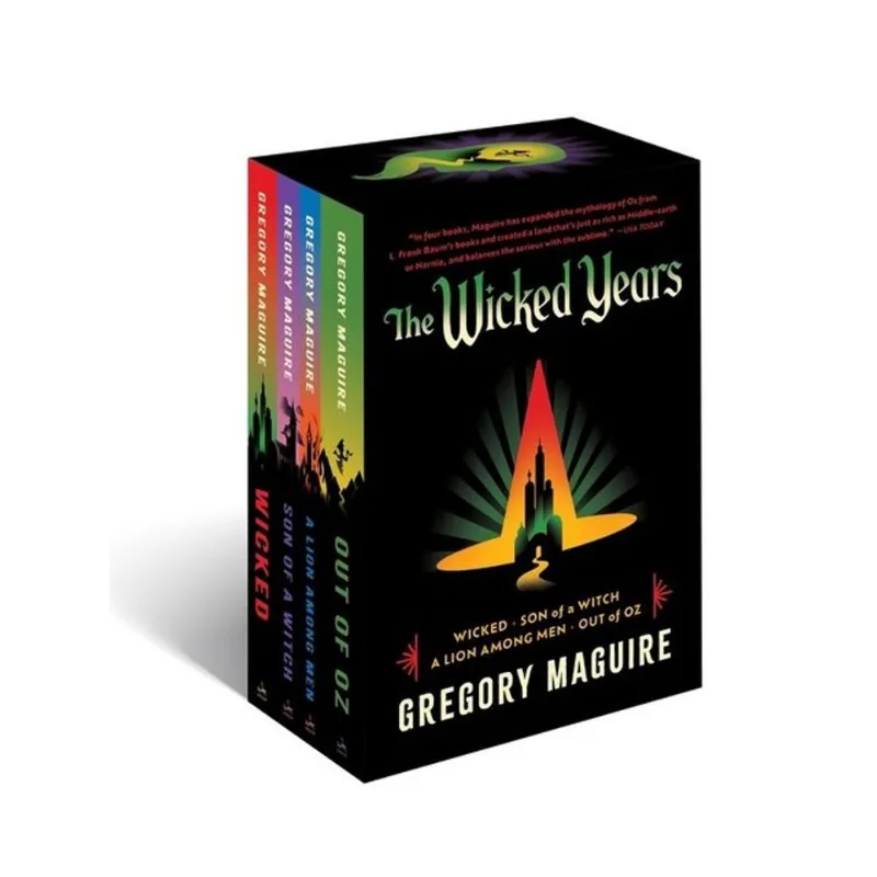 THE WICKED SERIES BOX SET - WICKED - SON OF A WITCH - OUT OF OZ - A LION AMONG MEN