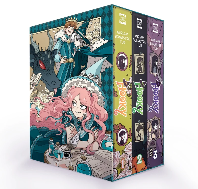 Hooky 3-Book Box Set: Hooky, Hooky Volume 2, Hooky Volume 3: A Graphic Novel Collection (Hooky) Paperback